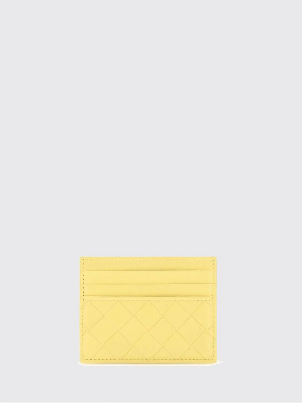 Bottega Veneta Card Holder Wallet Gold